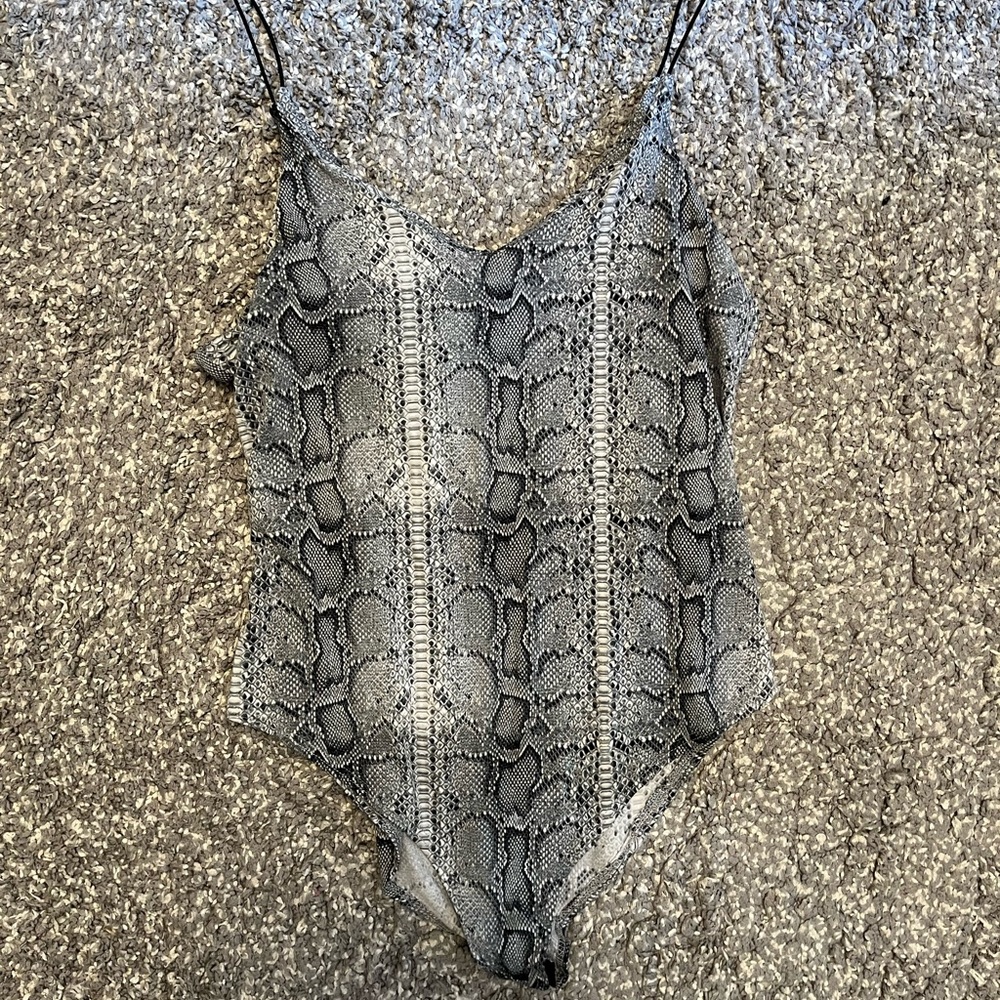 Snakeskin Bodysuit